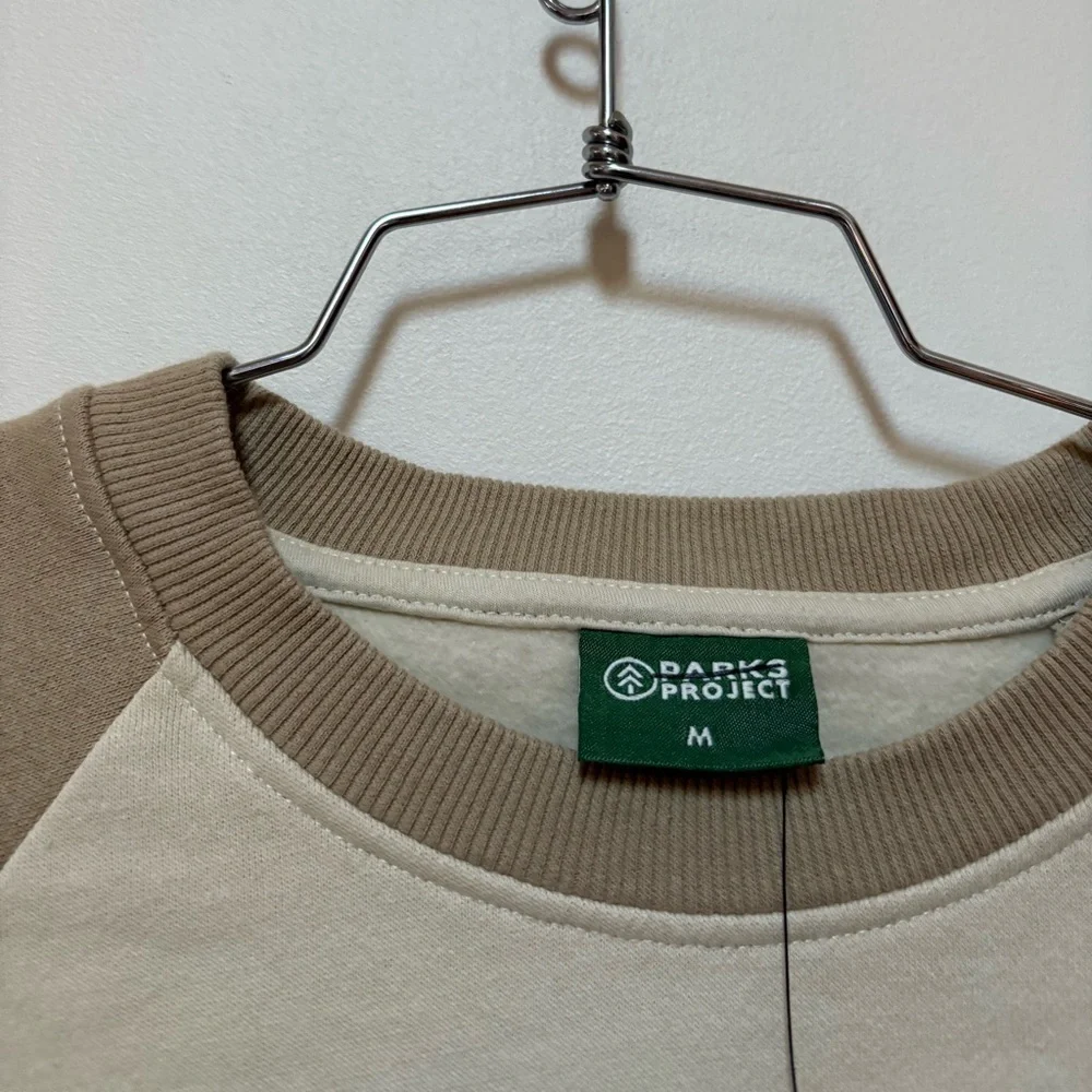 NWT Parks Project Feel The Earth Breathe Raglan Crew Size Medium - Picture 5 of 11